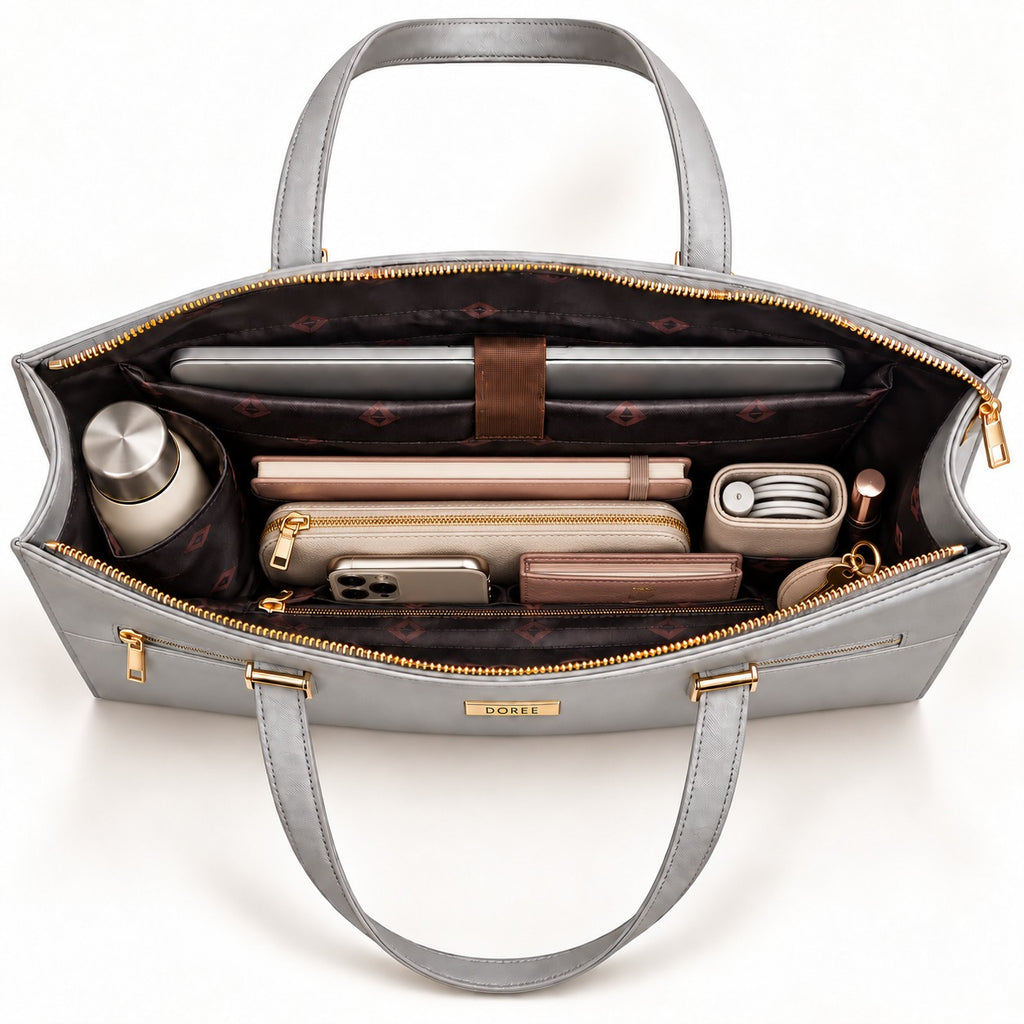 DOREE Work & Travel Laptop Tote for Women