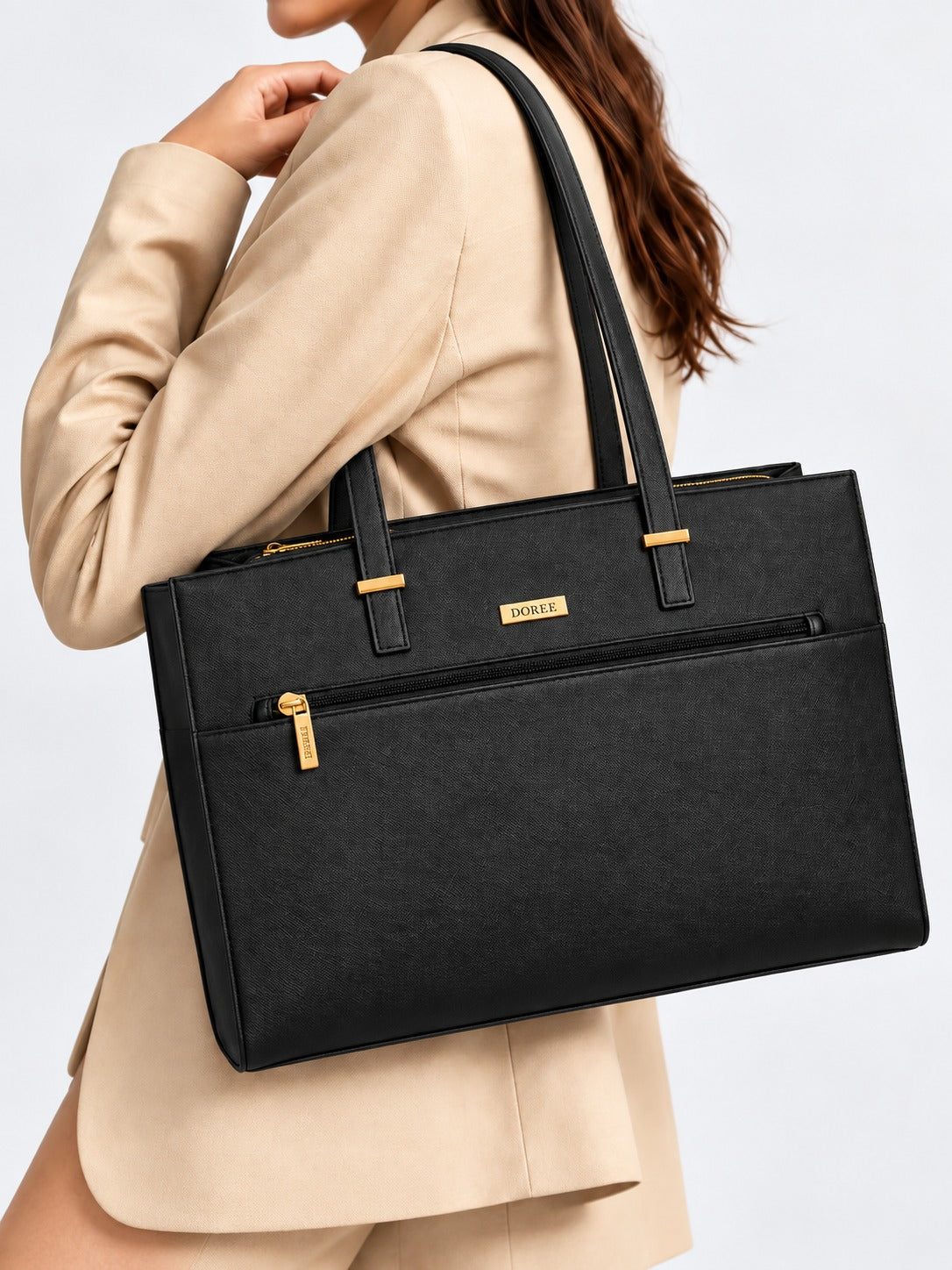 DOREE Work & Travel Laptop Tote for Women